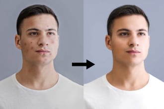 photo touch up, photo retouch, smooth skin, and any photo edit