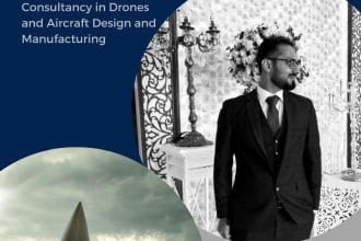 provide assistance in aircraft, uav, vtol and aerospace design