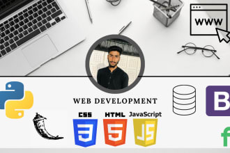 develop websites and api using python flask, js, html, css