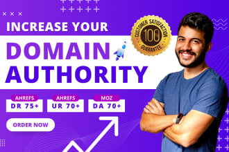 increase domain rating ahrefs DR ur domain authority da tf