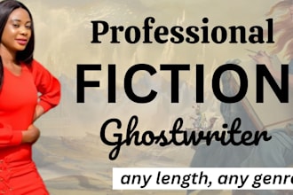 be fiction ghostwriter, science fiction, fantasy, fiction story and fiction book