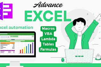 automate excel workflows and build dynamic reports with formulas, vba, macros