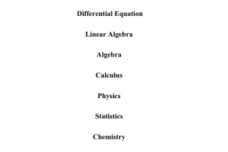 be your tutor in math,stats, chem,physics