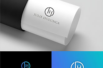 make professional business and financial consulting logo design