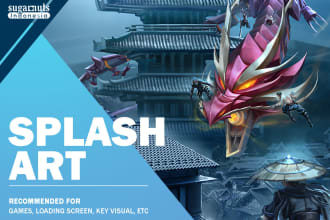 create outstanding splash art for your game