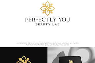 create unique fashion, beauty and cosmetic logo design