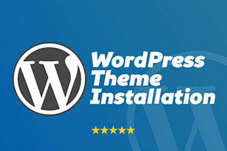 install and configure wordpress theme