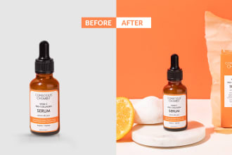 do photoshop editing for product photo, photo retouching and enhancement