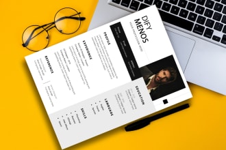 perform professional resume design and CV design