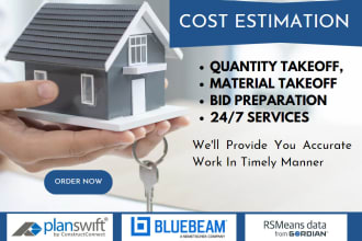 do cost estimation and material take off