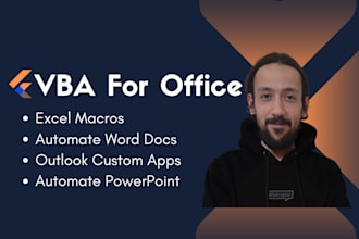 write and edit vba macros on ms excel and ms word and outlook
