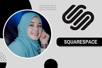 do squarespace website design and redesign any cms website