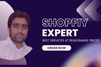 create, fix or customize shopify website, shopify expert