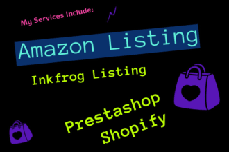 add upload products to amazon ebay inkfrog shopify store listing