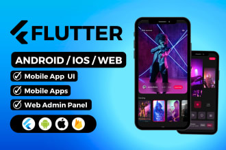 do flutter mobile app development, building mobile app, flutter app development