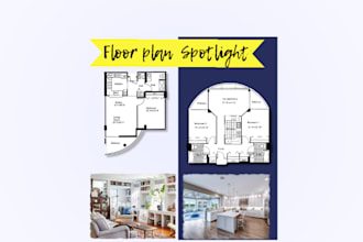 design architectural 2d and 3d floor plan on autocad and process gps data