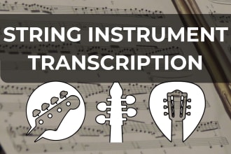 transcribe anything to your string instrument