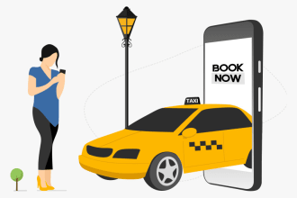 build online taxi booking app, food delivery app doordash clone app