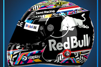 design custom helmet for you