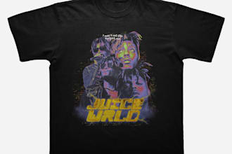 do vintage or classic streetwear tshirt design