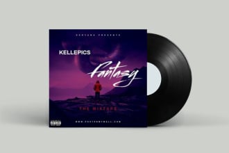 design album or single cover art