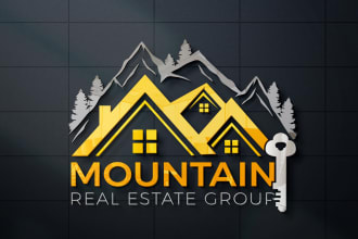 design construction, real estate, creative and business logo