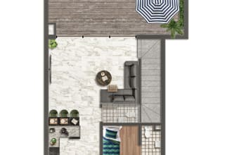 draw textured 2d floor plans and site plans