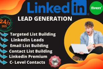 do b2b linkedin lead generation by using a sales navigator