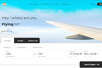 design a landing page in just 1 hour
