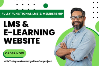 do wordpress lms website development and elearning platforms