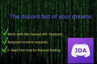 create the discord bot of your dreams