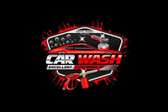 design car racing and automotive logo