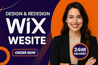 build wix website, wix website design or wix redesign wix business website