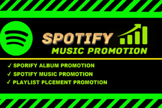 do viral spotify promotion via curated playlist, blog, embed