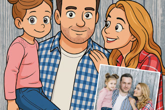 make your photo a cartoon style portrait