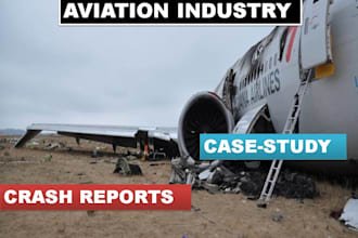 write aircraft crash investigation reports