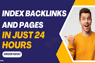 index your backlinks and website urls on google faster