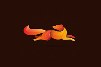 give creative animal logo design with new concepts
