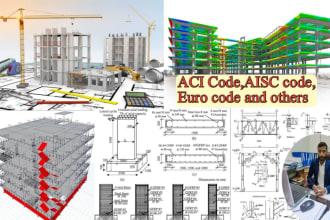 calculate and design civil and structural engineering projects in rcc,pcc,steel