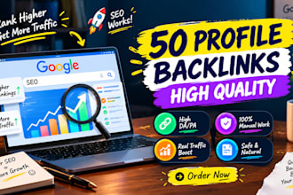 do 50 profile creation backlinks