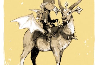paint the concept of the characters
