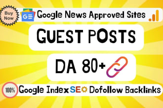 do SEO guest post dofollow high quality backlinks on high traffic site