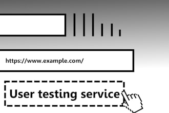 provide user testing for your website or application