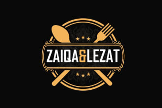 design food, cafe, bbq, and restaurant logo