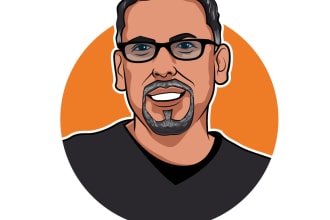 recreate your portrait photo to cartoon avatar