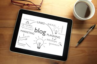do blog writing for you