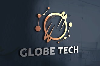 design professional digital and social media marketing logo