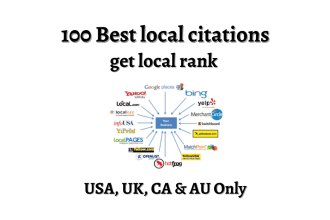 manually listed your business in the top 100 directories
