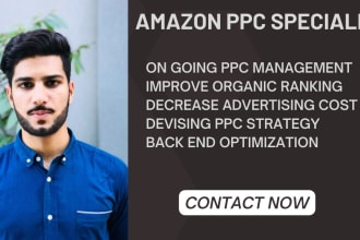 be your amazon PPC specialist for amazon PPC ads campaign