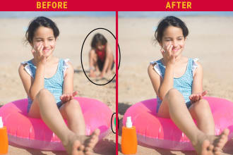 add, remove objects, persons, and professional photo editing